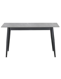 MESA COMEDOR FIJA BERNA 140 x 80 CM CERAMIC GREES GRIS 2