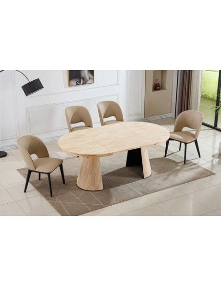 MESA COMEDOR EXTENSIBLE KENIA 120 - 160 - 200 CM NORDISH