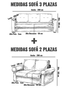 Sofá 3 + 2 Plazas Krell 2