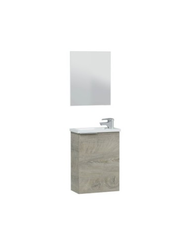 MINI Mueble  40 1p + espejo + LAVABO R. ALASKA