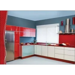 Cocina Cristal Rojo