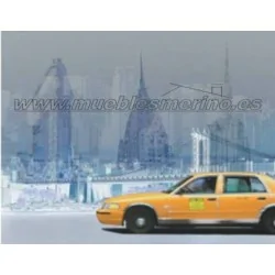 Cuadro Mix New York Taxi