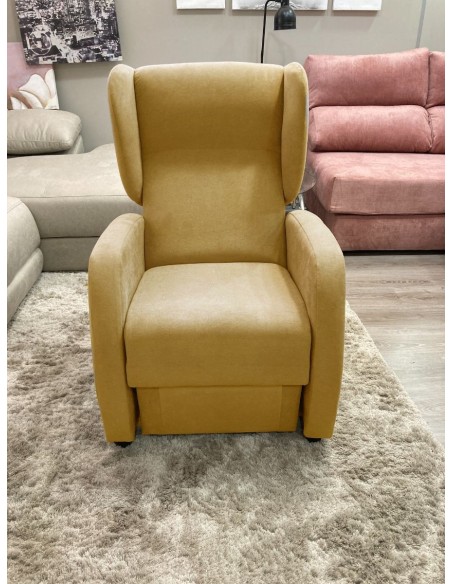 Butaca Elegante con Respaldo Reclinable