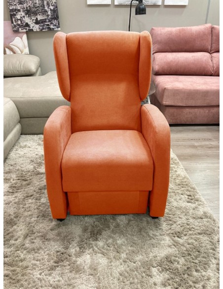 Butaca Elegante con Respaldo Reclinable