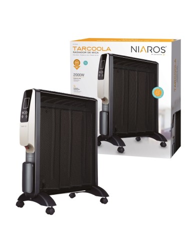 Radiador de Mica Tarcoola con mando – 2000 W