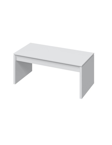 ATTUALE Mesa centro elevable BLANCO BRILLO