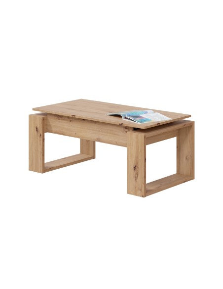 URBAN Mesa centro elevable ROBLE NODI