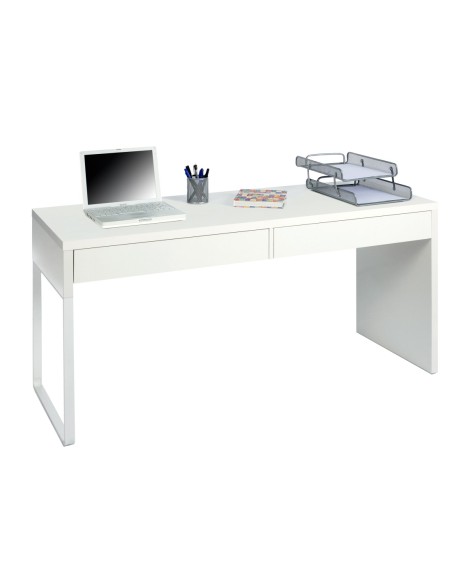 BIANCA Mesa escritorio (reversible) BLANCO ARTIK