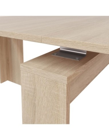 FUNZIONALE CONSOLA comedor 90x50-237 EXTENSIBLE ROBLE CANADIAN