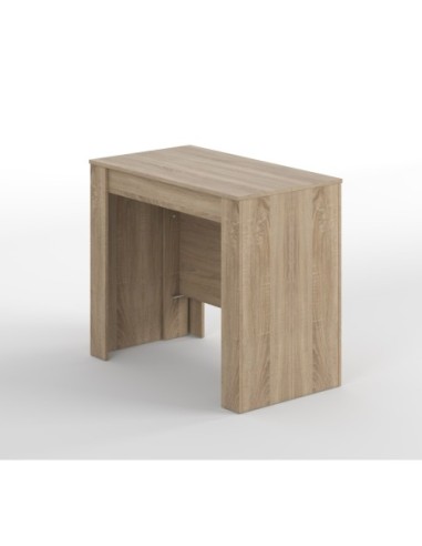 FUNZIONALE CONSOLA comedor 90x50-237 EXTENSIBLE ROBLE CANADIAN