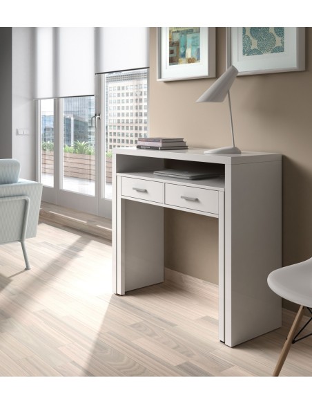 TYRION Escritorio desplazable BLANCO ARTIK
