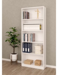 THEON Estantería 200x80cm BLANCO ARTIK