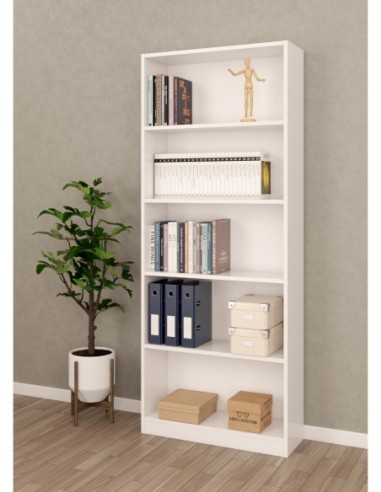 THEON Estantería 200x80cm BLANCO ARTIK