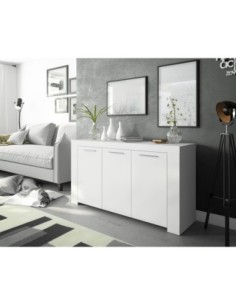 URBAN Buffet 3 puertas BLANCO ARTIK