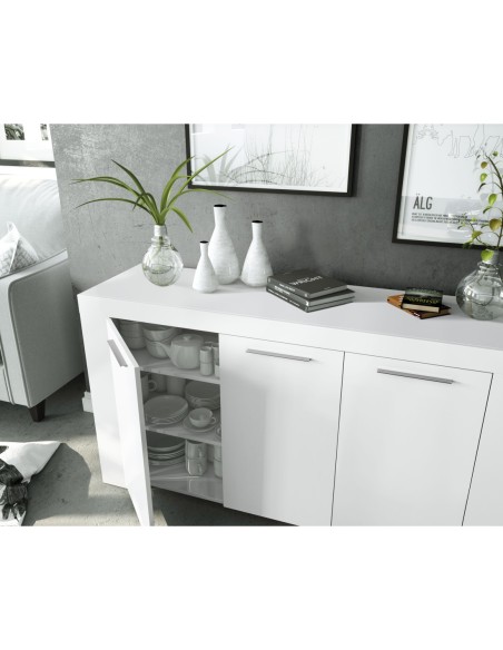 URBAN Buffet 3 puertas BLANCO ARTIK