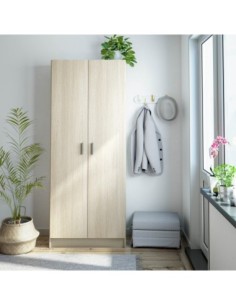 USE Armario 2p escobero ROBLE 2