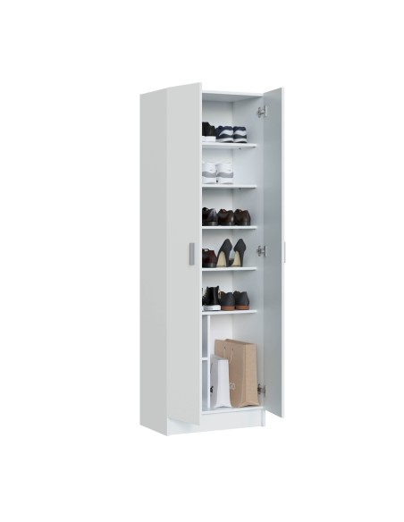 USE armario 2p con estantes BLANCO