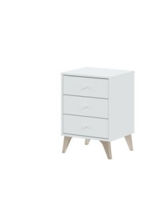 DREAMS Mesita 3 cajones BL.ARTIK