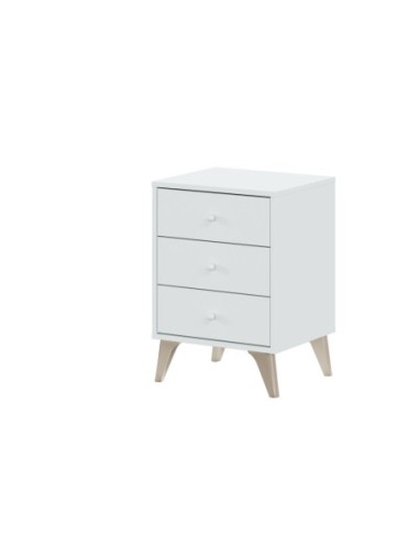 DREAMS Mesita 3 cajones BL.ARTIK