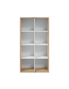 JUNIOR Estantería cubos ROBLE NODI/BL.ARTIK 2