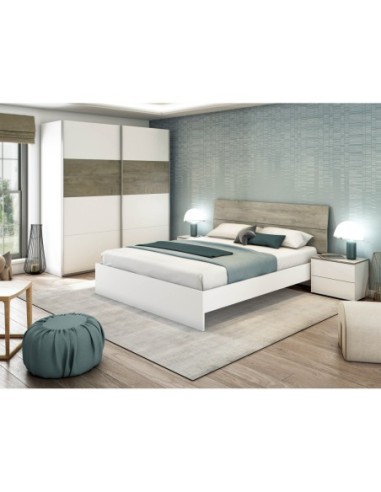 OIKOS Cabezal + 2 mesitas (2C) BL.ARTIK/ROBLE ALASKA