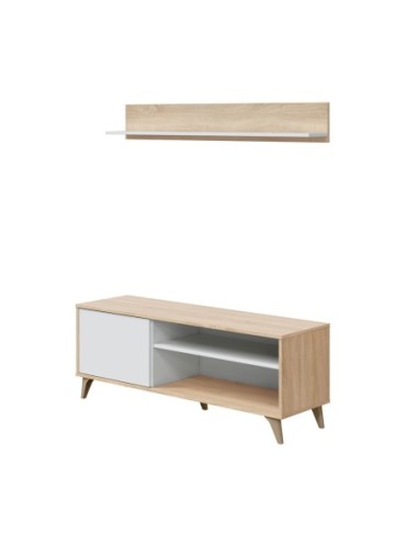 RELAX Mueble TV + estante R.CANADIAN/BL.ARTIK