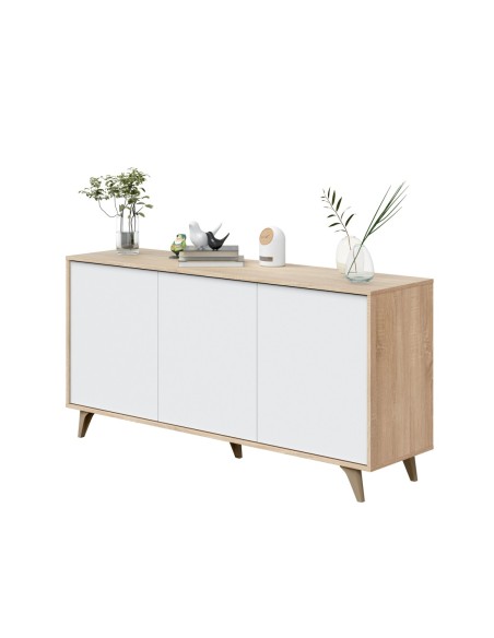 RELAX PLUS Aparador 3 puertas R.CANADIAN/BL.ARTIK