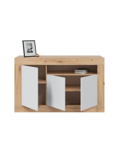 VELHO Buffet 3P ROBLE NODI/BL.ARTIK