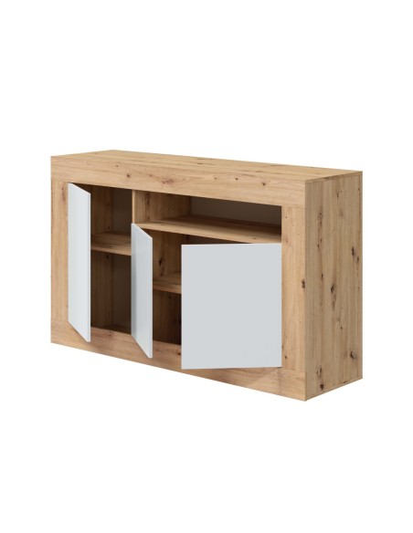 VELHO Buffet 3P ROBLE NODI/BL.ARTIK