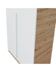 AMBIENT Armario JUVENIL 2p ROBLE NODI/BL.ARTIK 2