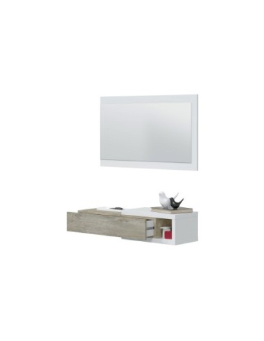 ENZO Recibidor 1c + espejo R. ALASKA/BL. ARTIK