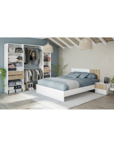 TEMPUS Cabezal + 2 mesitas BLANCO ARTIK/NATUR