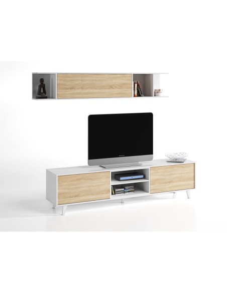 STYLUS PLUS Mesa centro elevable BL.BRILLO/R.CANADIAN