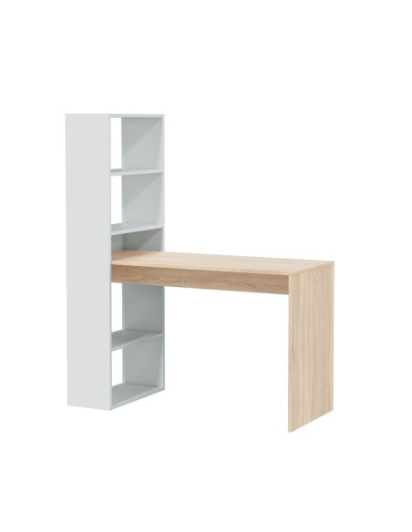 GIO PLUS Mesa + estantería BL.ARTIK/R.CANADIAN