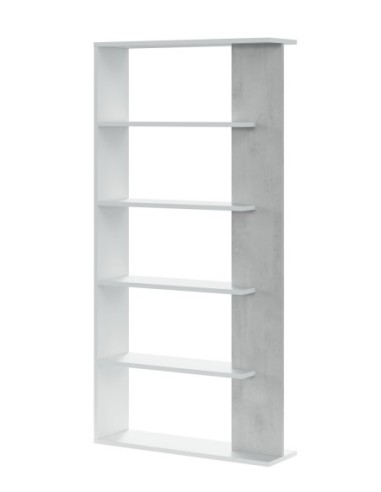 LORAS Estantería BL.ARTIK/CEMENTO