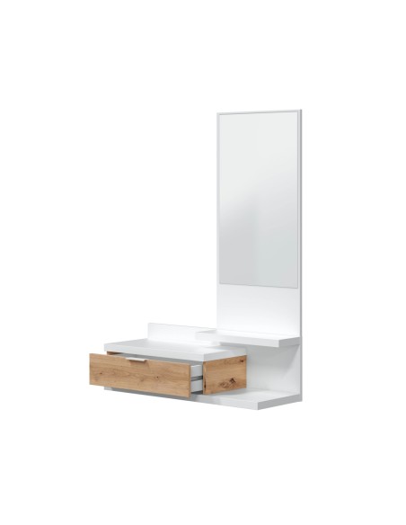 LIA Recibidor 1c + espejo BL.ARTIK/R.NODI