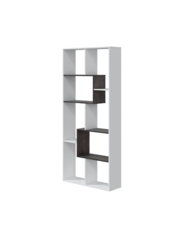 KAWA Estantería BLANCO ARTIK/OXIDO