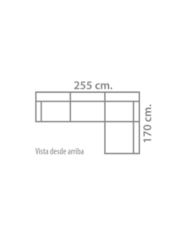 Sofá Chaiselongue Noruega