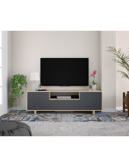 ZAIDA Módulo bajo 3p R.CANADIAN/GRIS ANTRACITA