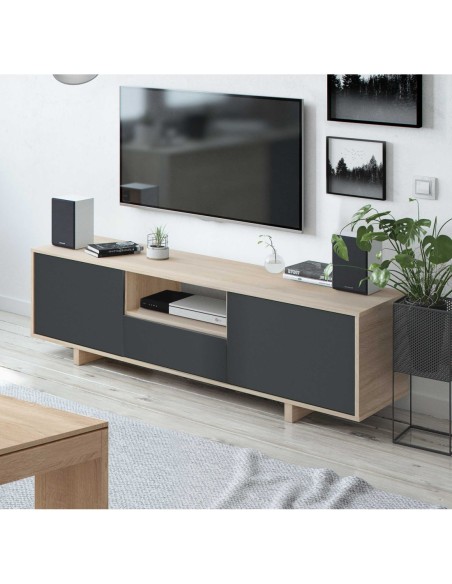 ZAIDA Módulo bajo 3p R.CANADIAN/GRIS ANTRACITA