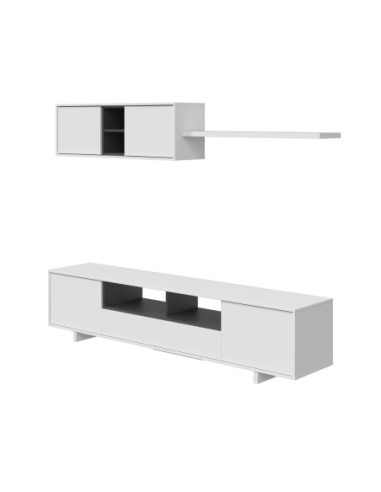 VARYS Salón TV BL.BRILLO/GRIS GU