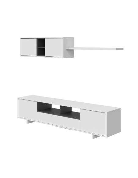 VARYS Salón TV BL.BRILLO/GRIS GU