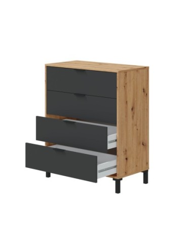 ENZO Cómoda 4c R.NODI/GRIS ANTRACITA