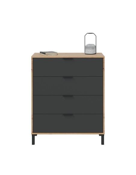 ENZO Cómoda 4c R.NODI/GRIS ANTRACITA