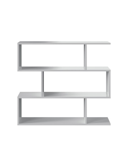 DANERYS Estantería baja BLANCO BRILLO