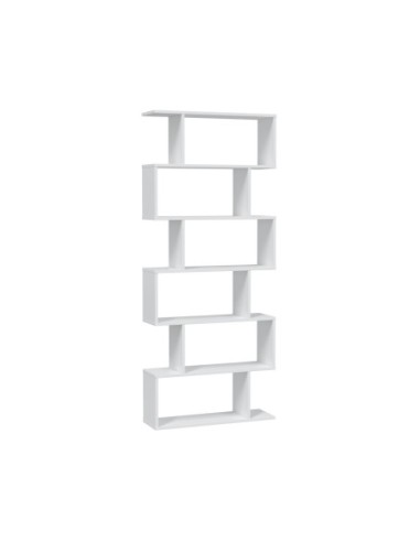 DANERYS Estantería alta BLANCO BRILLO