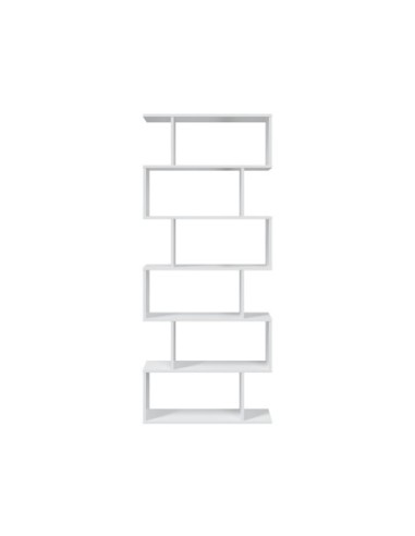 DANERYS Estantería alta BLANCO BRILLO