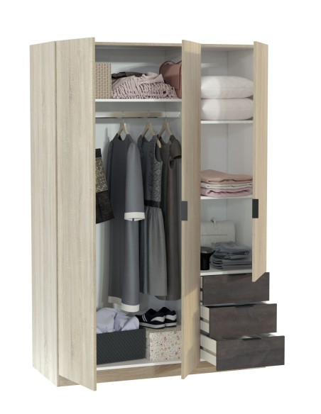 LC Armario 3p+3cajones R.CANADIAN/OXIDO