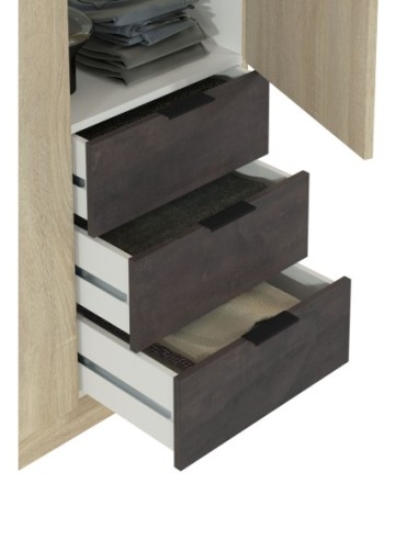 LC Armario 3p+3cajones R.CANADIAN/OXIDO