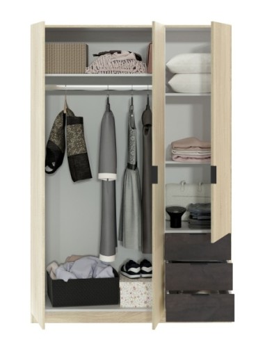 LC Armario 3p+3cajones R.CANADIAN/OXIDO